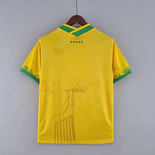 Brésil maillot Édition spéciale Jaune 2022 – Image 2