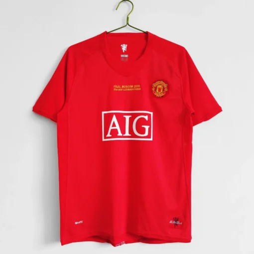 MManchester United maillot Domicile 2007 2008