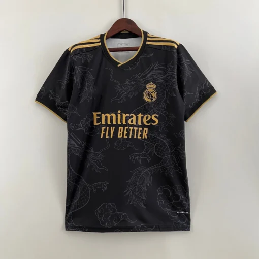 Real Madrid Édition spéciale Dragon Chinois Noir 2023 2024