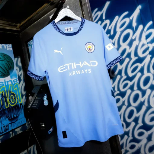 KIT ENFANT MANCHESTER CITY DOMICILE 2024-2025 SHORT OFFERT🔥 - Image 3