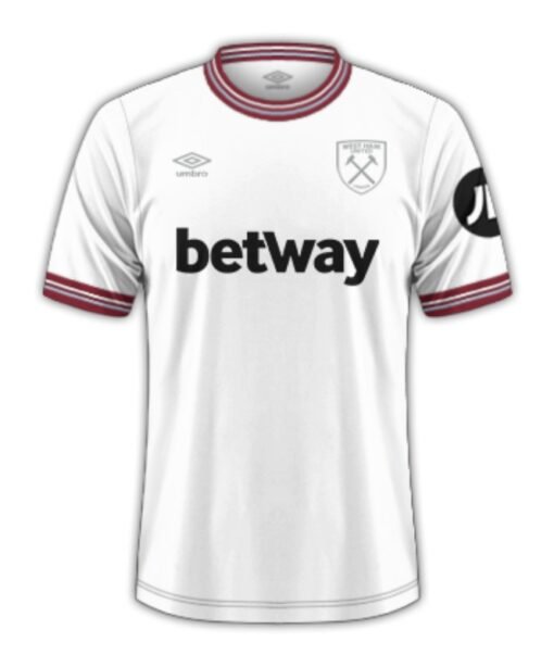 West Ham maillot extérieure 23/24