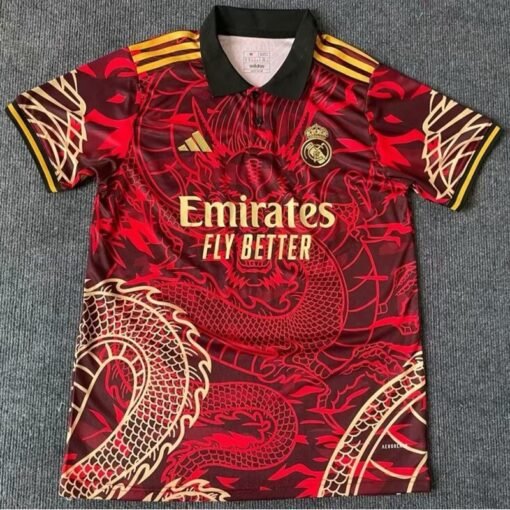 Real Madrid Dragon rouge 2024 2025