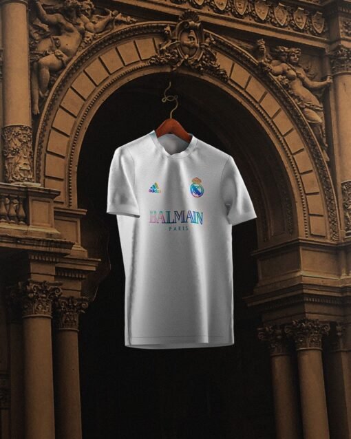 Real Madrid balmain Blanc 2024 2025 - Image 2
