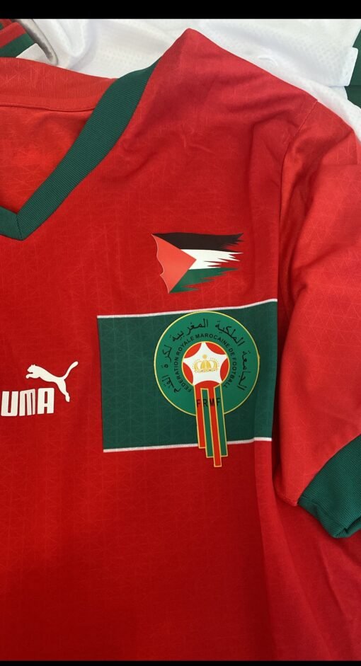 Maroc maillot domicile x Palestine 🇲🇦🇵🇸2022/2023 - Image 2