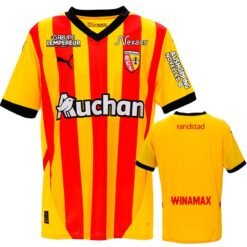 Lens maillot domicile 24/25 avec sponsor