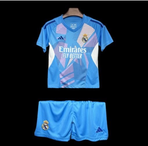 KIT ENFANT REAL MADRID gardien 2024-2025 SHORT OFFERT🔥